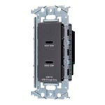 (LINEクーポン有)パナソニック WTL1488MH 埋込充電用USBコンセント2ポート(60W)USB－C マットグレー Panasonic