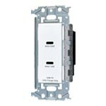 (LINEクーポン有)パナソニック WTL1488MW 埋込充電用USBコンセント2ポート(60W)USB－CマットセラミックW Panasonic 12,072円