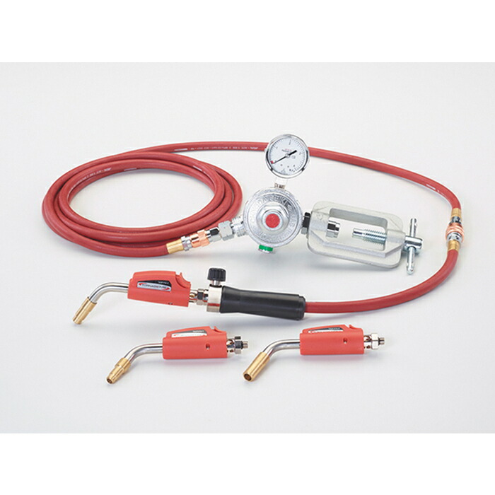 (LINEクーポン有)タスコ TA371FA-S ワンタッチ着火式 アセチレンバーナー先端曲げ角度60°タイプ 3.6m TASCO