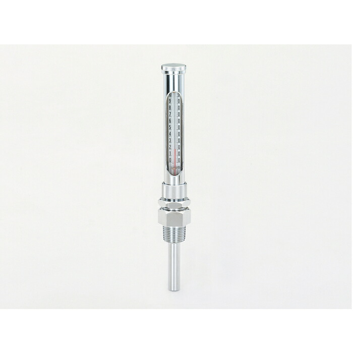 (LINEクーポン有)タスコ TA408KA-75C 2重管温度計直型 TASCO