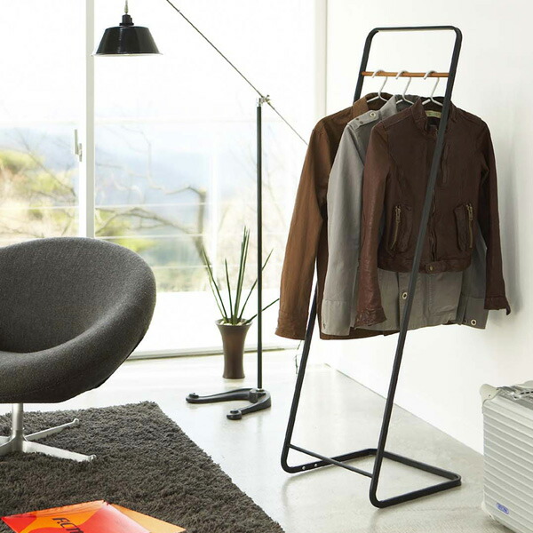 楽天市場】山崎実業 tower タワー コートハンガー KD ブラック 7672