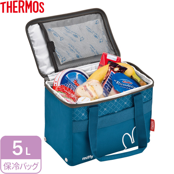 楽天市場 サーモス クーラーバッグ ソフトクーラー ５l ネイビー Rez 005b Thermos 保冷バッグ 保冷 ランチバッグ マチつき 保冷剤 ポケットつき 通学 通勤 お弁当 ランチ アウトドア 運動会 生活雑貨マーケット マスト