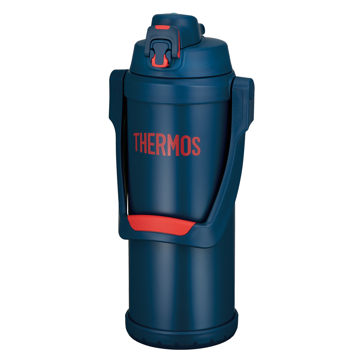 楽天市場 サーモス 水筒 真空断熱スポーツジャグ 2 5l ネイビーレッド Ffv 2501 Thermos 大容量 ジャグ 2 5リットル 保冷 スポーツ ステンレス 軽量 直飲み スポーツドリンク対応 冷たい 生活雑貨マーケット マスト