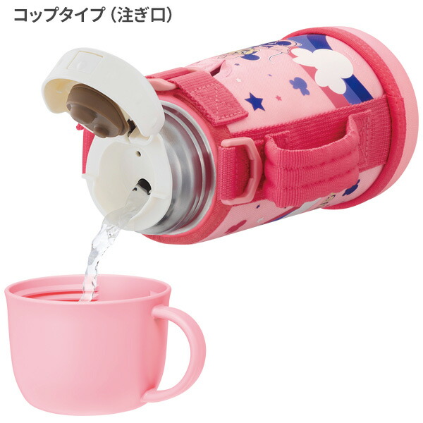 楽天市場 サーモス 水筒 コップ付き 真空断熱2wayボトル 600ml ピンク Fjo 600wfds Thermos 2ウェイ 保温 保冷 ステンレス 子供 直飲み カップ こども キッズ ストロー 飲み口 生活雑貨マーケット マスト