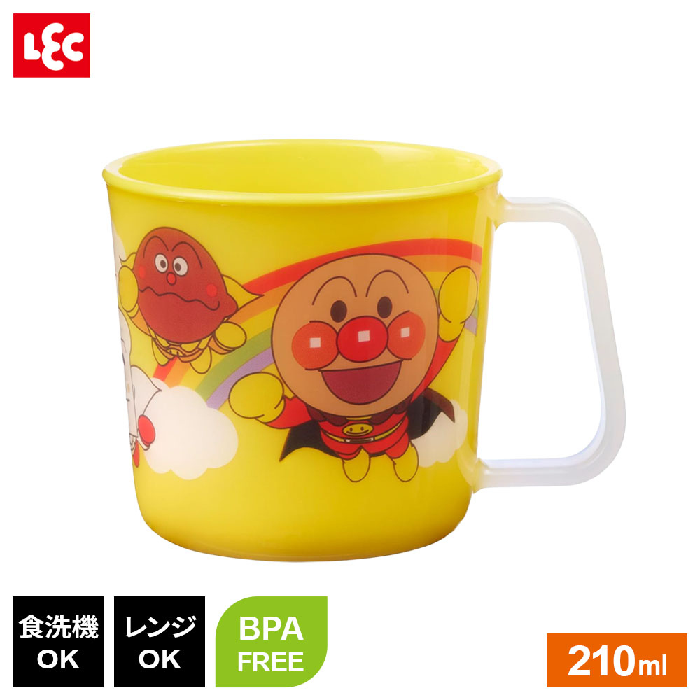 楽天市場】アンパンマン マグカップ 210ml コップ 171107 : 知育玩具