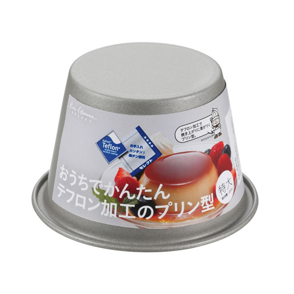 楽天市場】貝印 プリン型 テフロン加工のプリン型 特大 DL6416