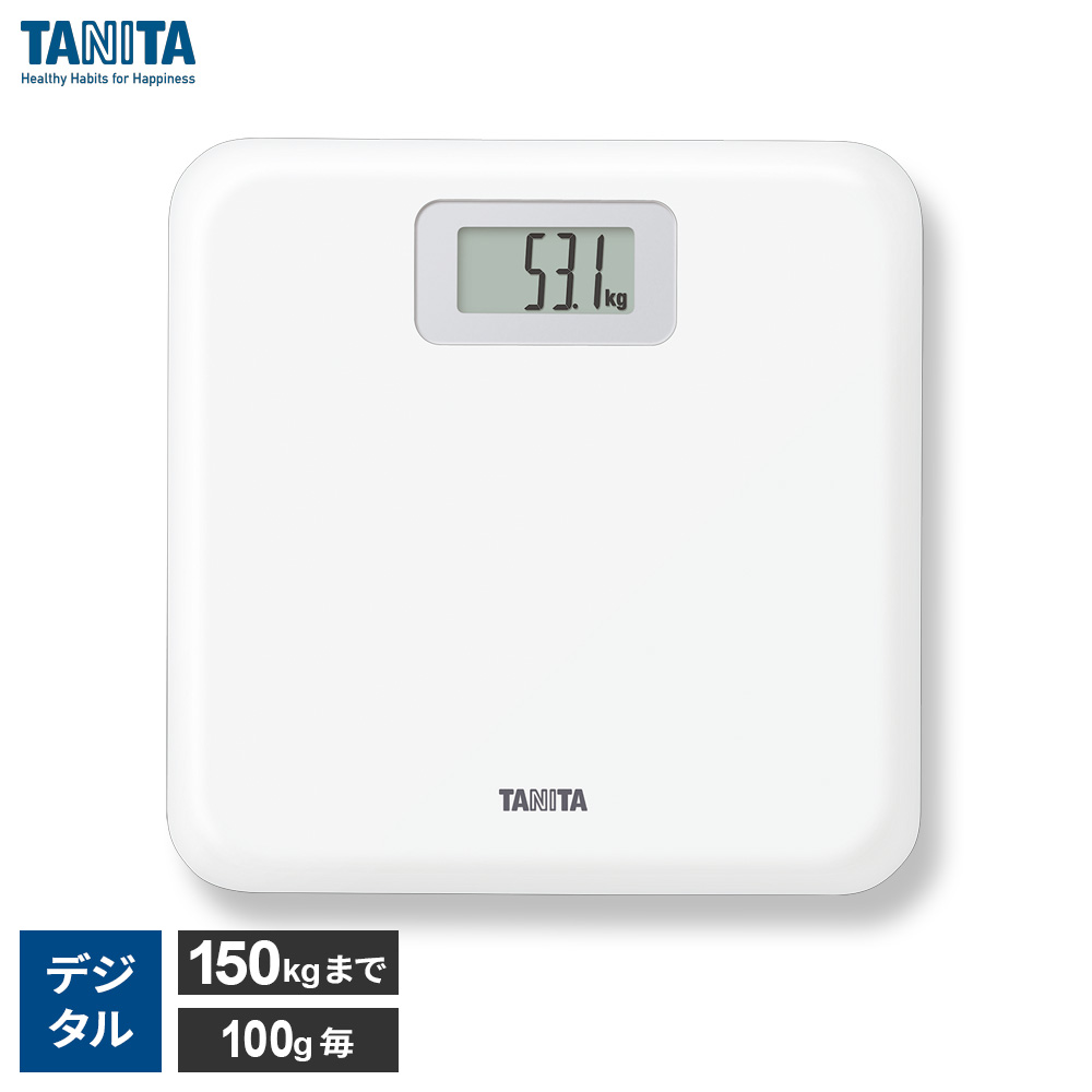 タニタ デジタルヘルスメーター (ホワイト) HD-671