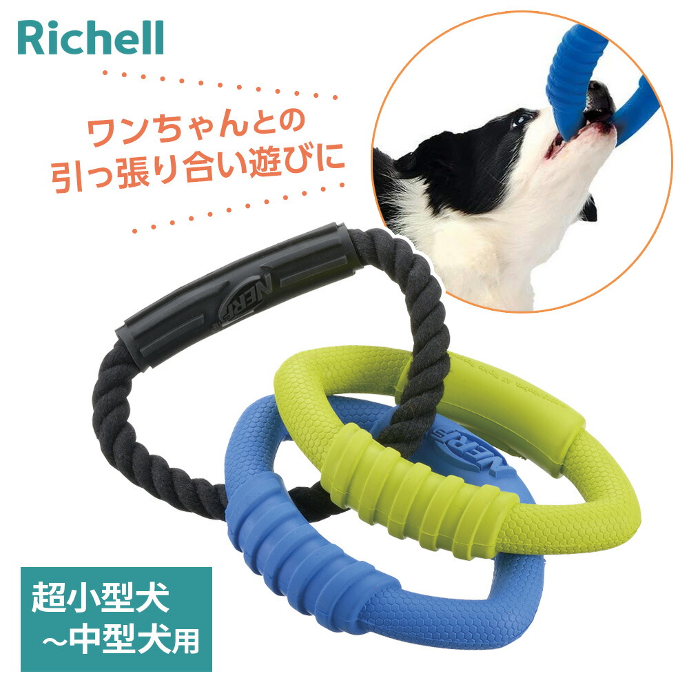 楽天市場】リッチェル 犬と遊ぶ おもちゃ ナーフドッグ フットボール