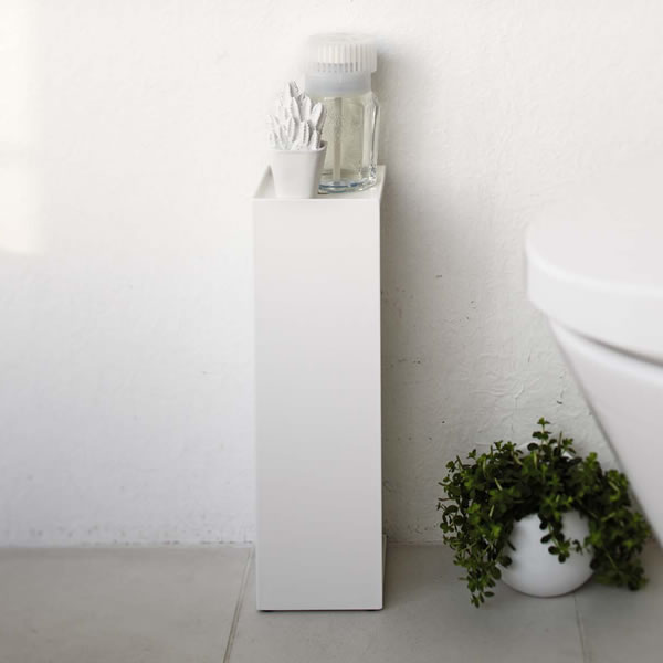 楽天市場 山崎実業 タワー トイレットペーパーホルダー ホワイト 7850 トイレットペーパー トイレ ブラシ 収納 トイレ収納 トレイ 消臭剤 飾り オンラインショップ びーんず