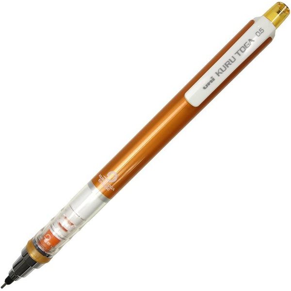 MITSUBISHI KURUTOGA DIVE オレンジ クルトガ 三菱鉛筆 シャープペン KURUTOGA DIVE ダイブ 0.5mm