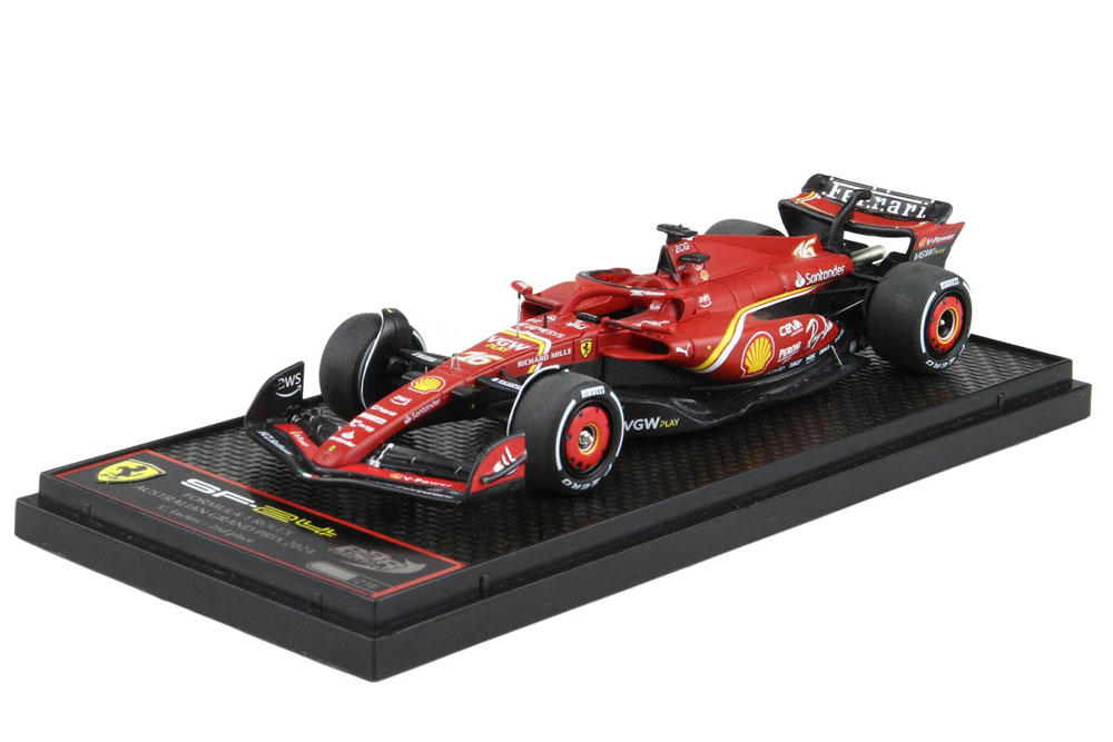 BBR 1/43完成品 BBRC295A フェラーリ SF-24 オーストラリアGP 2024 C.ルクレール 限定216台|ラクーンオート 店