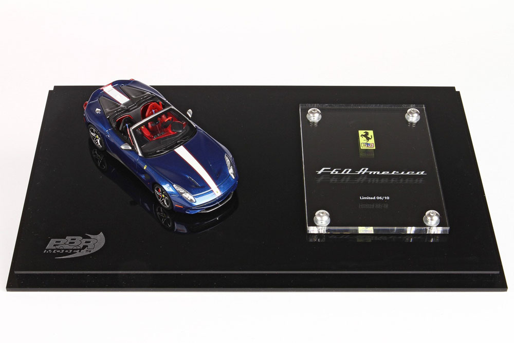楽天市場】BBR 1/43 フェラーリ F60 アメリカ 特別台座 10台限定