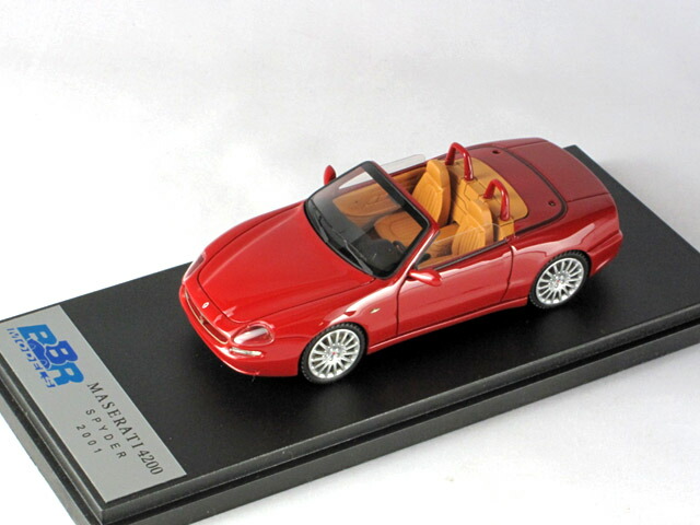 楽天市場】BBR 1/43完成品 143A マセラティ 4200GT Spider イエロー