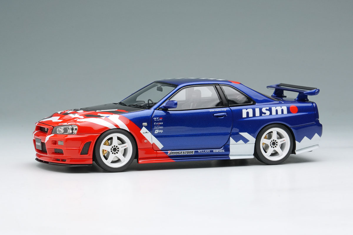 EIDOLON(アイドロン) 1/43完成品 EM771 日産 スカイライン GT-R (BNR34 NISMO R-tune) ローンチバージョン 東京オートサロン2000|ラクーンオート 店