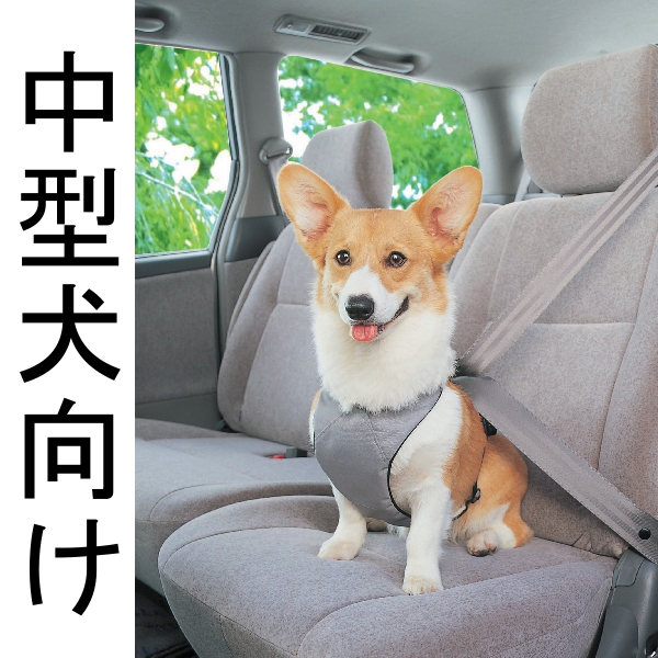 楽天市場 送料無料 中型犬用 ペットセーフティーハーネス Pdh M アイリスオーヤマ ペット用シートベルト ペット用品 Ptys 収納 家具 寝具の収納宅配館