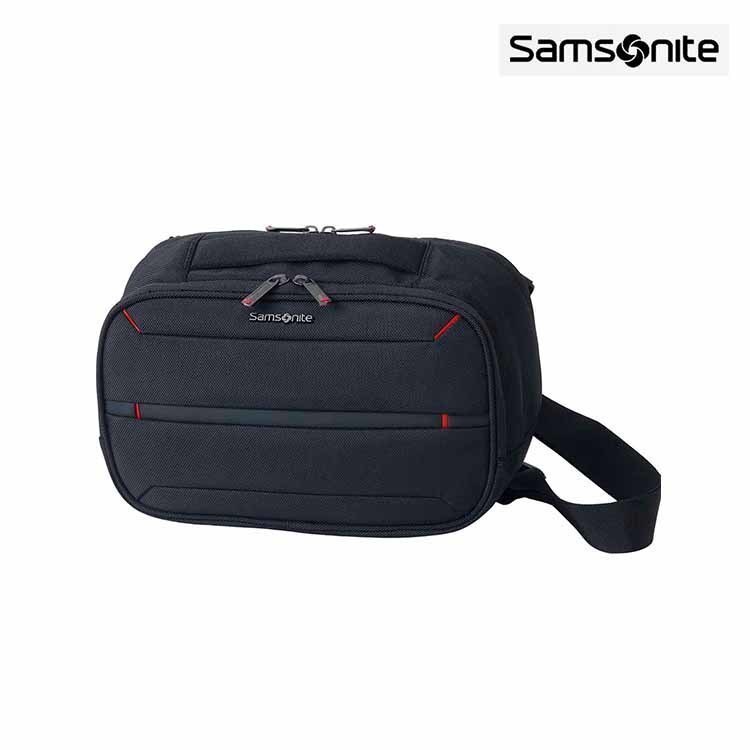 ショルダーバッグ ブラック SAMSONITE サムソナイト ビジネスバッグ 斜め掛け ショルダーバッグ 通勤用 仕事用 多機能 メンズ ブランド サムソナイト