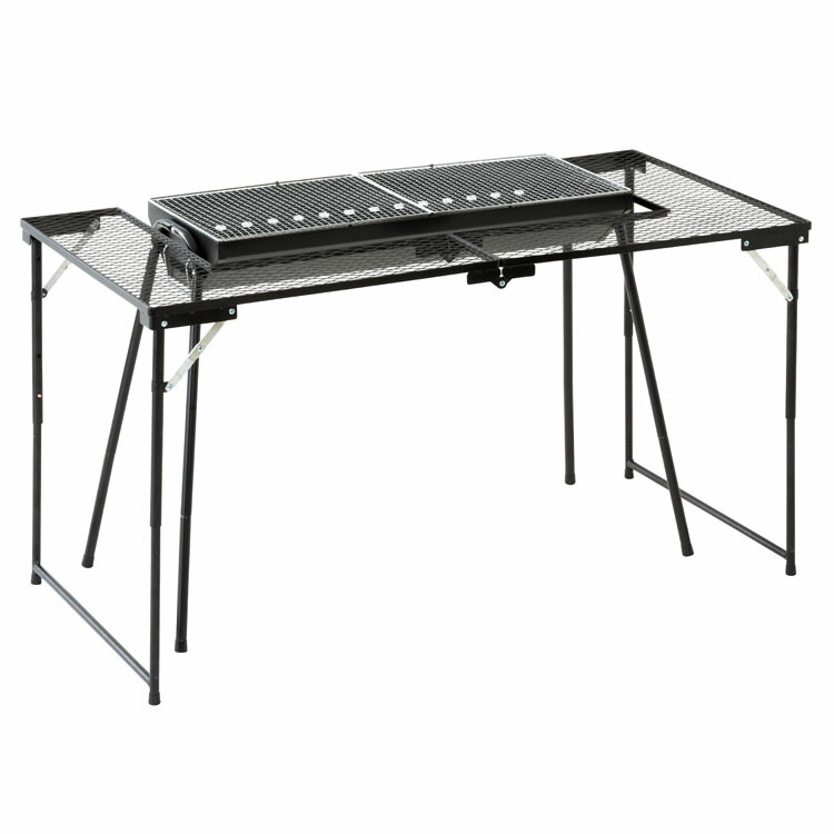 楽天市場 qテーブルハーフ ブラック Ne3333送料無料 バーベキュー テーブル 高さ調整 q 屋外 ノースイーグル アウトドア シンプル キャンプ ノースイーグル D 収納 家具 寝具の収納宅配館