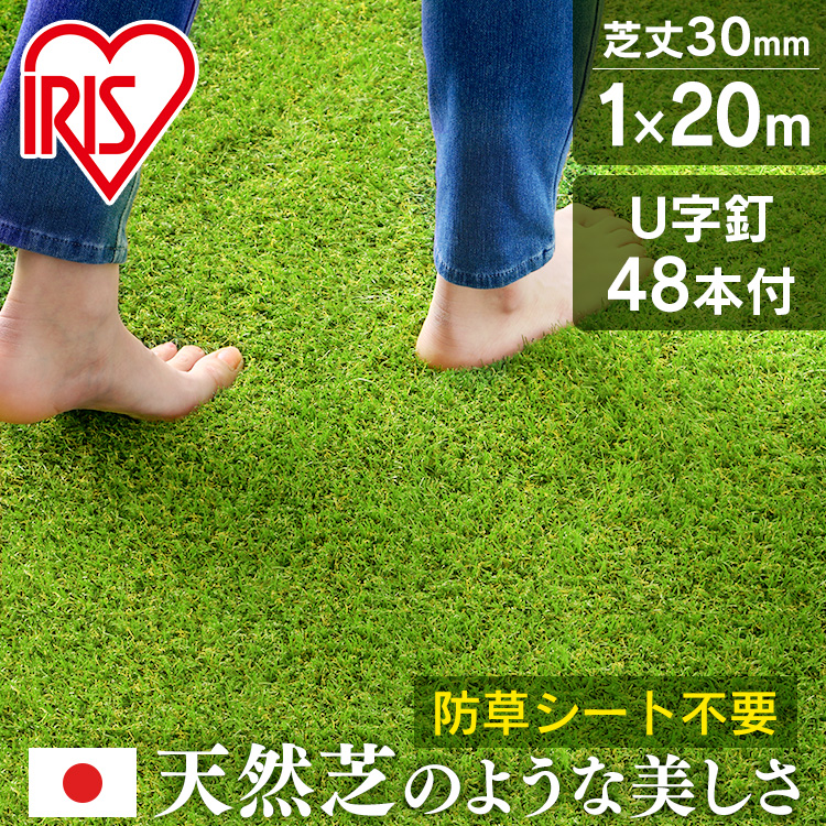 【楽天市場】[お買い物ﾏﾗｿﾝ!!最大P11倍]人工芝 ロール 2m×10m 芝丈