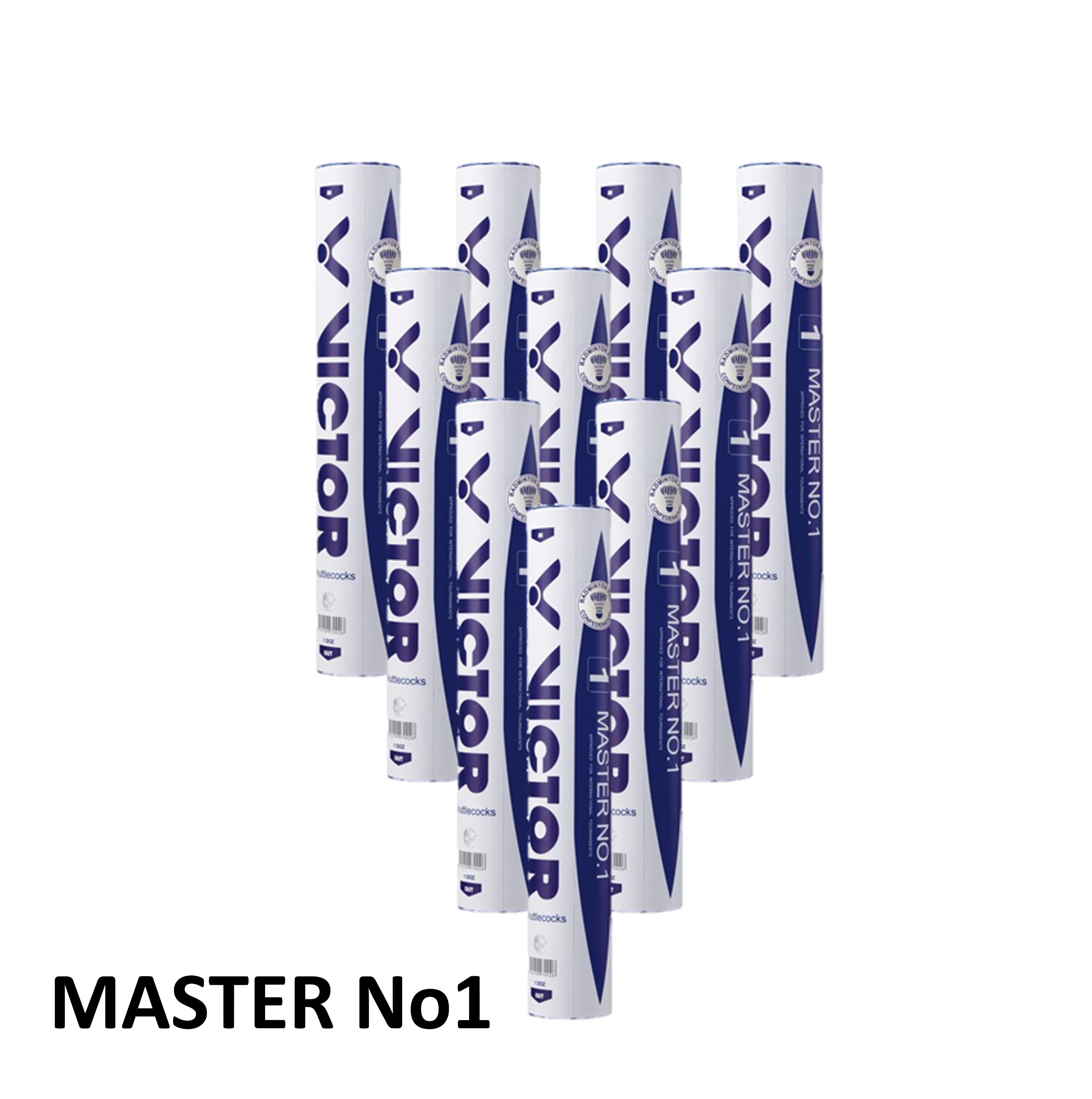 楽天市場】ビクター バドミントンシャトル マスターワン / 10ダース