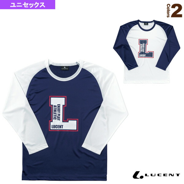 ルーセント テニス バドミントン ウェア メンズ ユニ Uni 長袖Tシャツ ユニセックス XLH-197 【即納！最大半額！】