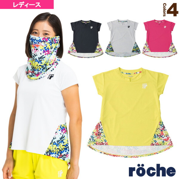 楽天市場】[ローチェ（roche） テニス・バドミントン ウェア（レディース）]Tシャツ／レディース（R9S47T） : ラケットプラザ