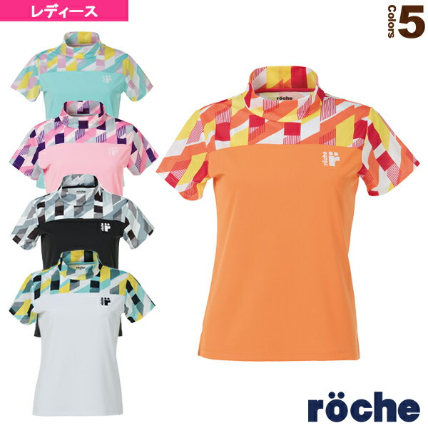 楽天市場】[ローチェ（roche） テニス・バドミントン ウェア（レディース）]Tシャツ／レディース（R9S47T） : ラケットプラザ