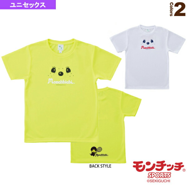 楽天市場】[ローチェ（roche） テニス・バドミントン ウェア（メンズ/ユニ）]モンチッチroche コラボユニTシャツ／ユニセックス（M0065）  : ラケットプラザ