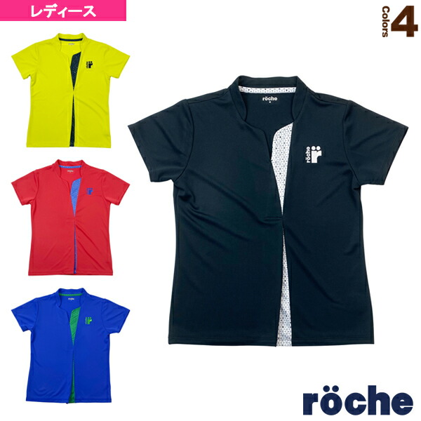 楽天市場】[ローチェ（roche） テニス・バドミントン ウェア（レディース）]Tシャツ／レディース（R9S47T） : ラケットプラザ