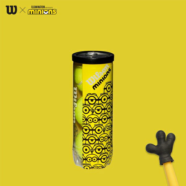 ウィルソン テニス ボール Minions Tennis Balls ミニオンズ テニスボール 3球入 24缶 Wr septicin Com