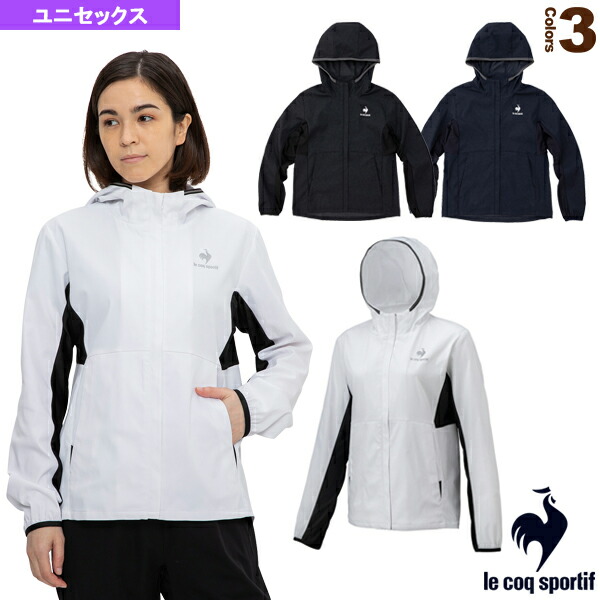 ルコック テニス・バドミントンウェア（メンズ/ユニ） ADVANTAGE JACKET／アドバンテージジャケット／ユニセックス（QTWTJK00）