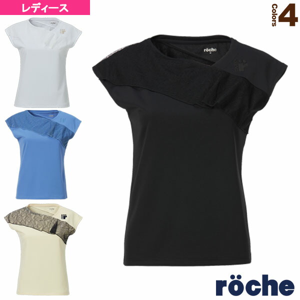 楽天市場】[ローチェ（roche） テニス・バドミントン ウェア（レディース）]Tシャツ／レディース（R9S47T） : ラケットプラザ