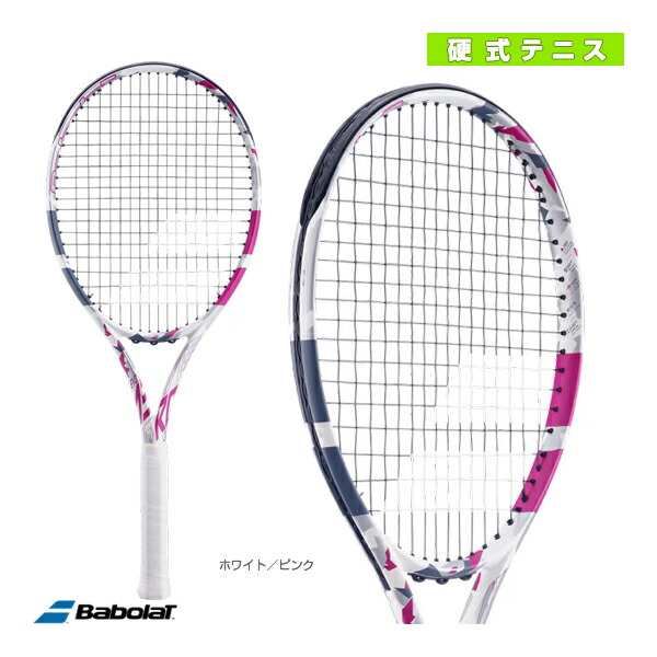 楽天市場】Babolat バボラ Evo Aero Pink Strung エヴォエアロ