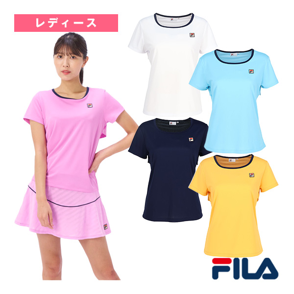 FILA テニスウェア VL2875 Mサイズ ネイビー 楽天市場】フィラ テニス・バドミントンウェア（レディース