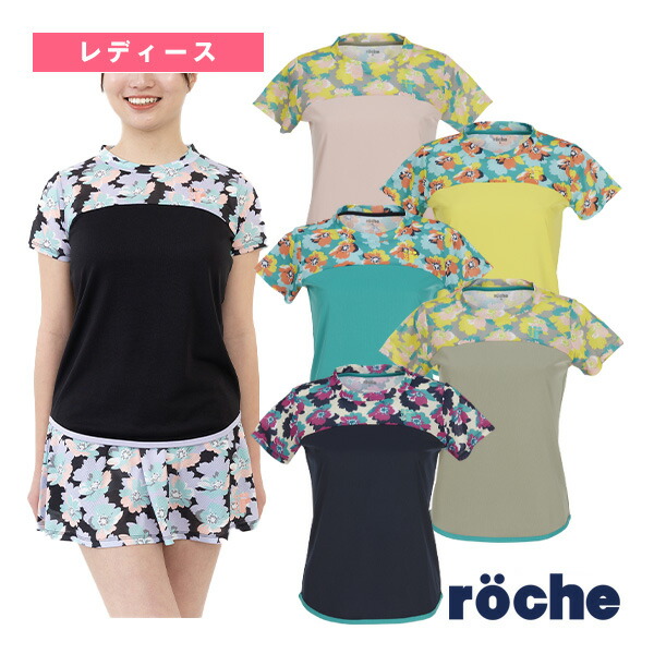 röche Mサイズ 花柄 テニスウェア 楽天市場】ローチェ（roche） テニスウェア（レディース