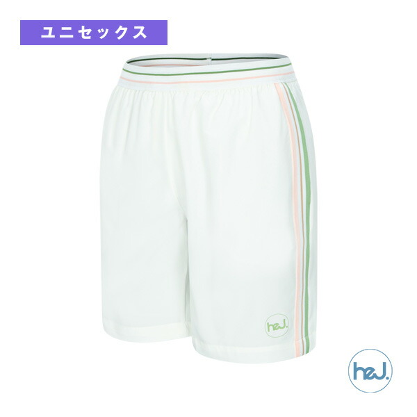 heJ. テニスウェア(メンズ/ユニ) エレガンスショートパンツ/ELEGANCE SHORT/ユニセックス(HEJ-24002)