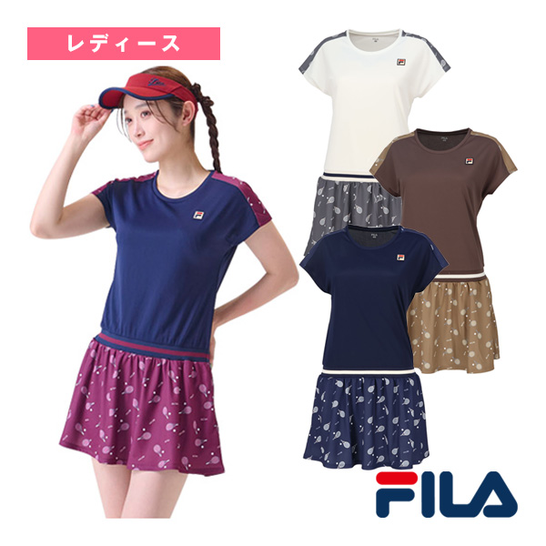 FILA テニスワンピース　M FILA テニス ワンピースMサイズ - メルカリ