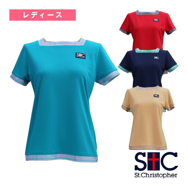 新品セントクリストファー テニスウェア グレンチェックセット　L 楽天市場】セントクリストファー テニスウェア（レディース