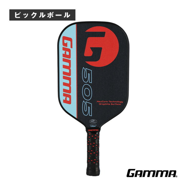 【お値下げしました】Gammaピックルボール　paddle！ブルー GAMMA ピックルボールパドル MICROBEAD RAINMAKER 16 ブルー