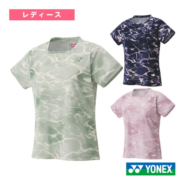 【YONEX テニスウェア レディース　ゲームシャツ 】Oサイズ 楽天市場】【テニスウェア（レディース） ヨネックス】 ゲームシャツ