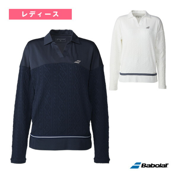 レディース バボラ BabolaTPURE ロングスリーブシャツ BWT5126 楽天市場】バボラ テニスウェア（レディース） ピュア ロング