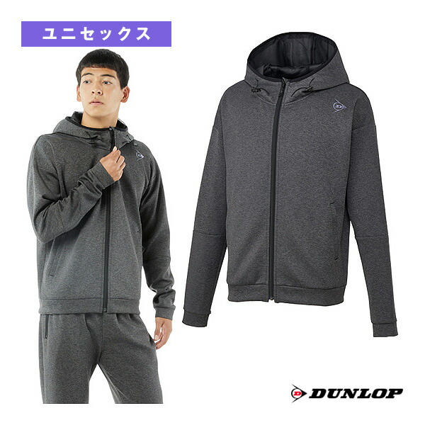 ダンロップ テニスウェア（メンズ/ユニ） フード付きスウェットシャツ ユニセックス DAN-3500