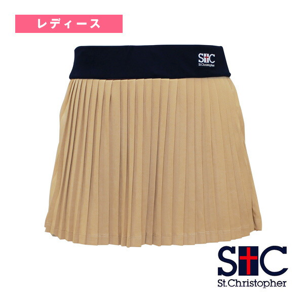 新品未使用　セントクリストファー　レディススコート　STC-BDW2402 CR セントクリストファー ウェア（レディース） ]プリーツゲーム