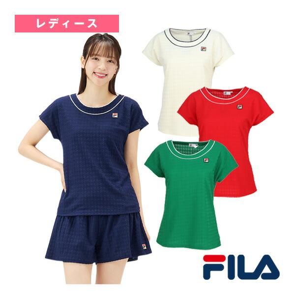 楽天市場】フィラ FILA テニスウェア レディス ゲームシャツ