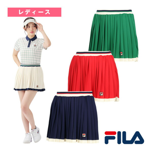 ぱせりです！【美品】FILAレディーステニスウェア セット 上M・下S 人気ブランド 楽天市場】レディース テニス ウェア 上下セット