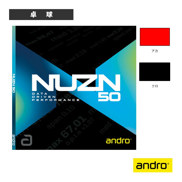 アンドロ 卓球ラバー ニューゾーン50 NUZN50 110021101