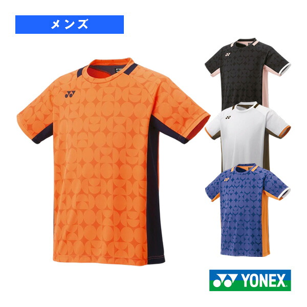 楽天市場】ヨネックス メンズゲームシャツ ハイオレンジ Yonex 10638