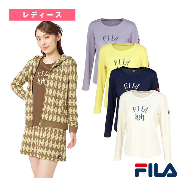 楽天市場】 フィラ テニスウェア（レディース） ロングスリーブ