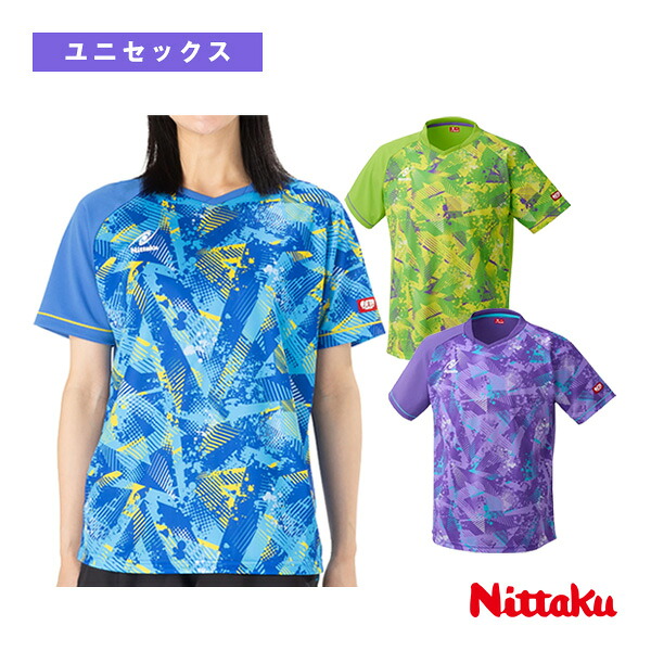 ニッタク 卓球ウェア（メンズ/ユニ） ポッピングシャツ POPPING SHIRT ユニセックス NW-2227