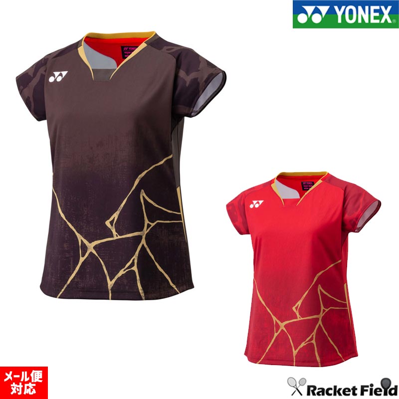 楽天市場】ヨネックス バドミントンウェア ゲームシャツ レディース