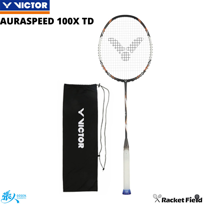楽天市場】ビクター バドミントン オーラスピード 100X AURA SPEED 100